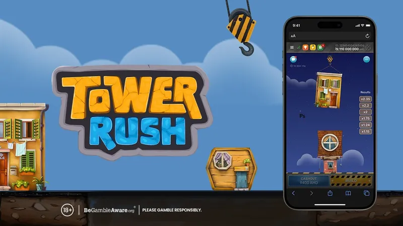 Tower Rush Fast Crash Game von Galaxsys bei Amazon Slots Deutschland